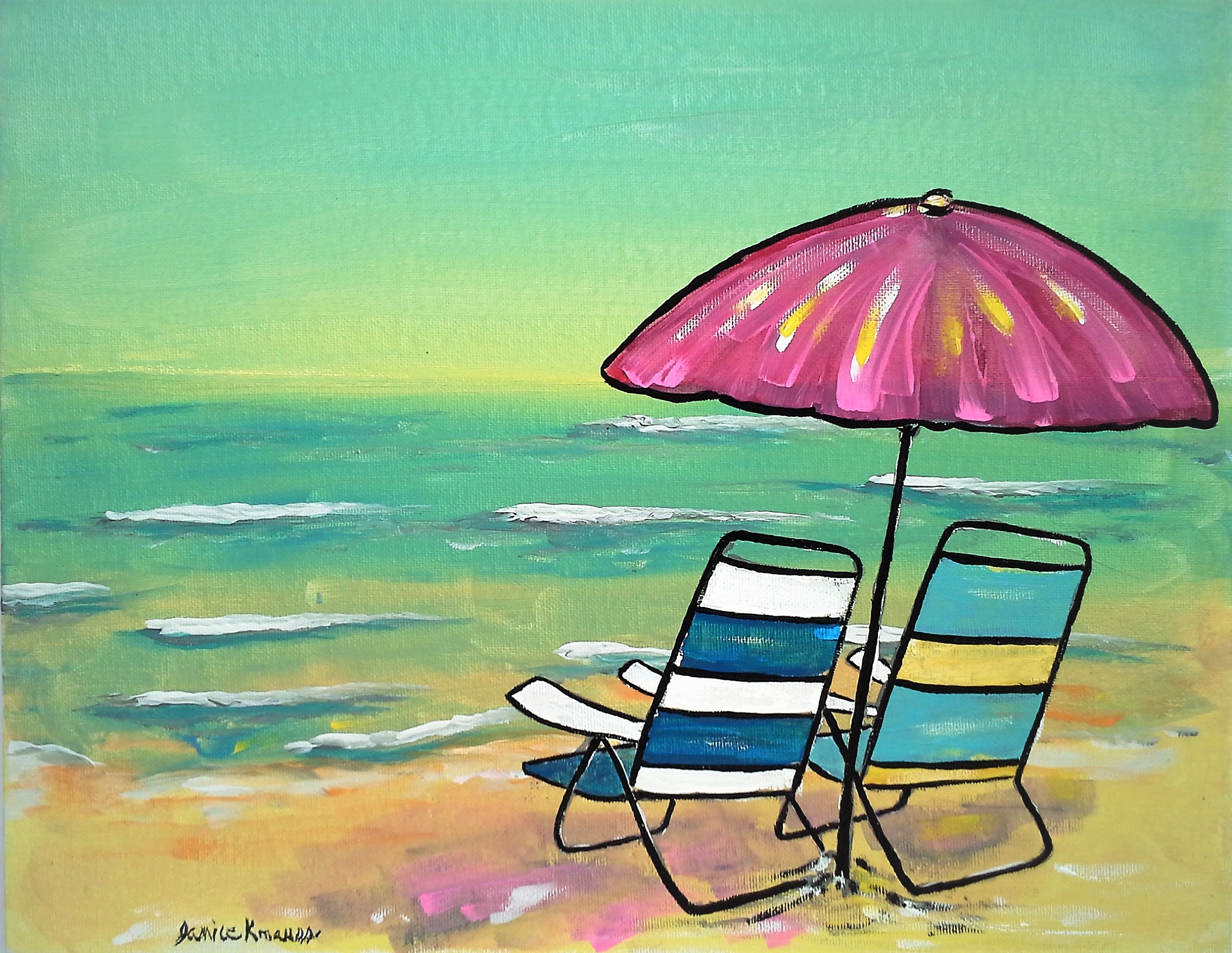 Lunch & Learn: Painting of Beach Chairs - April 2019 | Caroline County ...