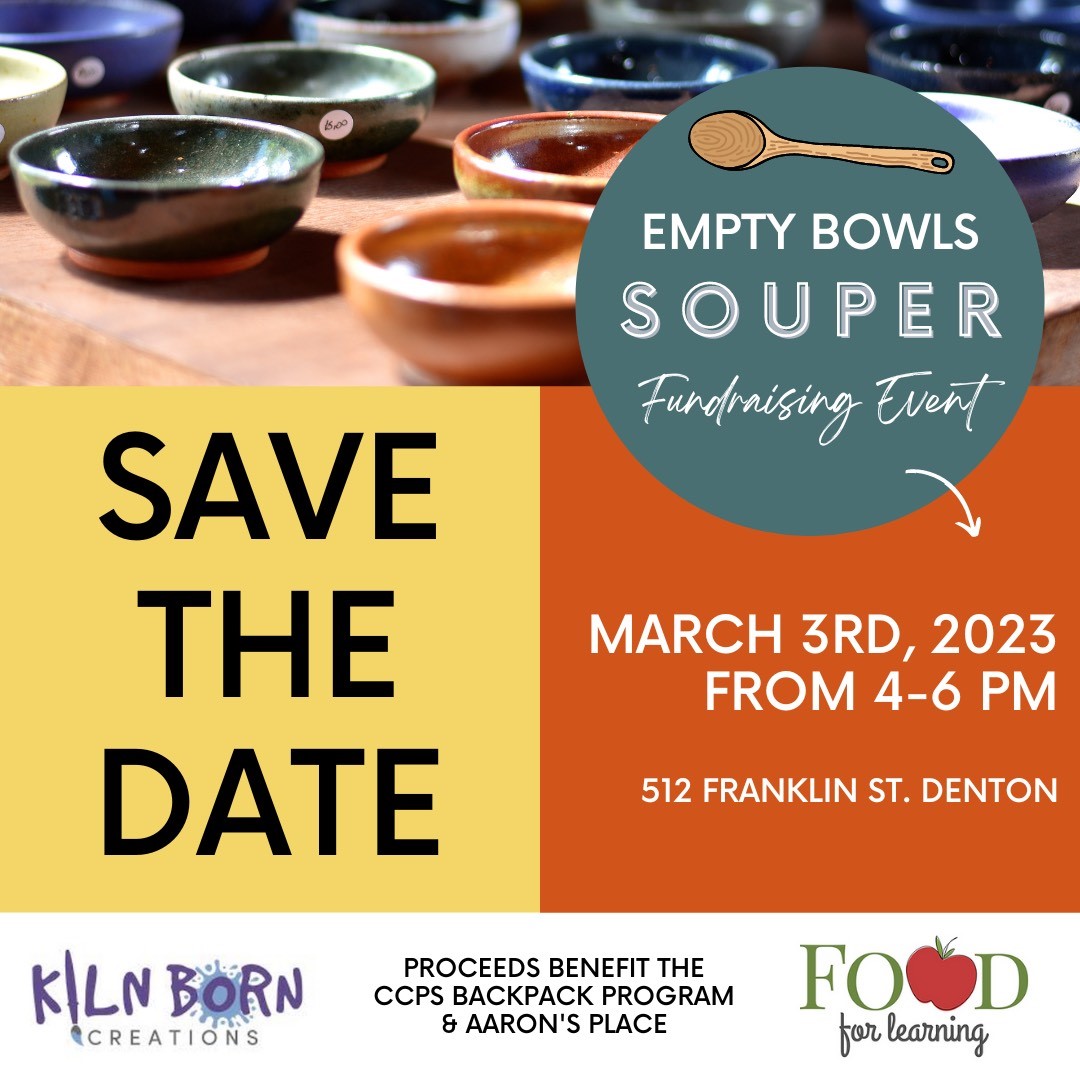 Empty Bowls Souper Fundraising Event Caroline County Council of Arts