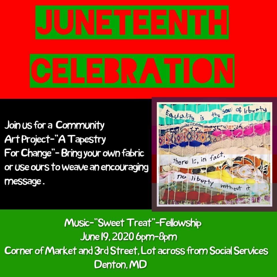 Juneteenth Flyer Caroline County Council Of Arts